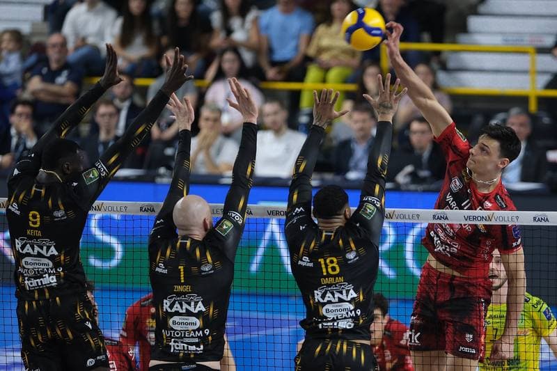 Volleyball. Italian Serie A Men Superleague. Rana Verona - Cucine Lube Civitanova. 05.04.2026