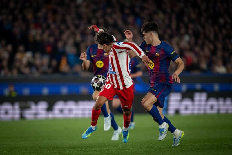 Football. UEFA Champions League. FC Barcelona - Atletico Madrid. 08.04.2026