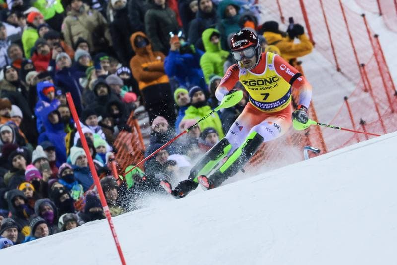 Alpine Skiing. Audi FIS Ski World Cup. Men's Slalom. 07.01.2026