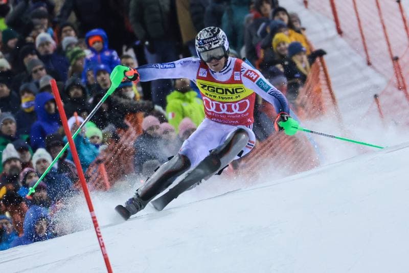 Alpine Skiing. Audi FIS Ski World Cup. Men's Slalom. 07.01.2026