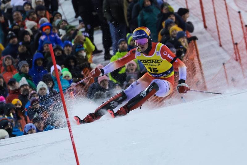 Alpine Skiing. Audi FIS Ski World Cup. Men's Slalom. 07.01.2026
