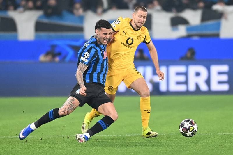 Football. UEFA Champions League. Atalanta BC - Borussia Dortmund. 25.02.2026