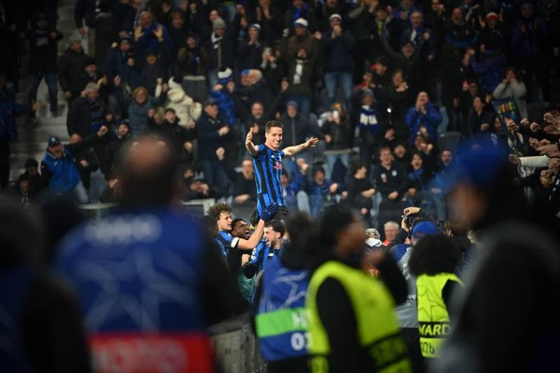 Football. UEFA Champions League. Atalanta BC - Borussia Dortmund. 25.02.2026