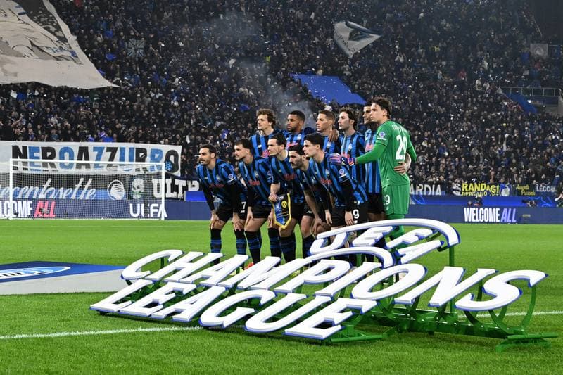 Football. UEFA Champions League. Atalanta BC - Borussia Dortmund. 25.02.2026