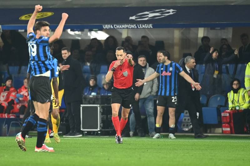 Football. UEFA Champions League. Atalanta BC - Borussia Dortmund. 25.02.2026