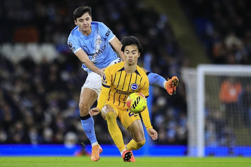 Football. Premier League. Manchester City - Brighton. 07.01.2026