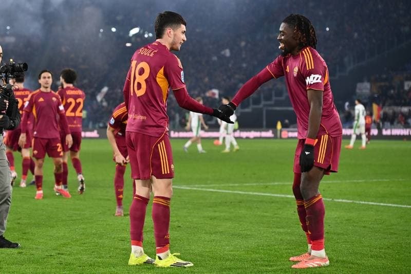 Football. Serie A. AS Roma - US Sassuolo. 10.01.2026