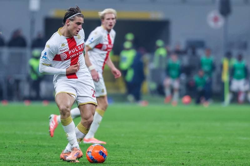 Football. Serie A. AC Milan - Genoa CFC. 08.01.2026