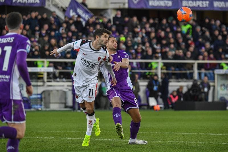 Football. Serie A. ACF Fiorentina - AC Milan. 11.01.2026
