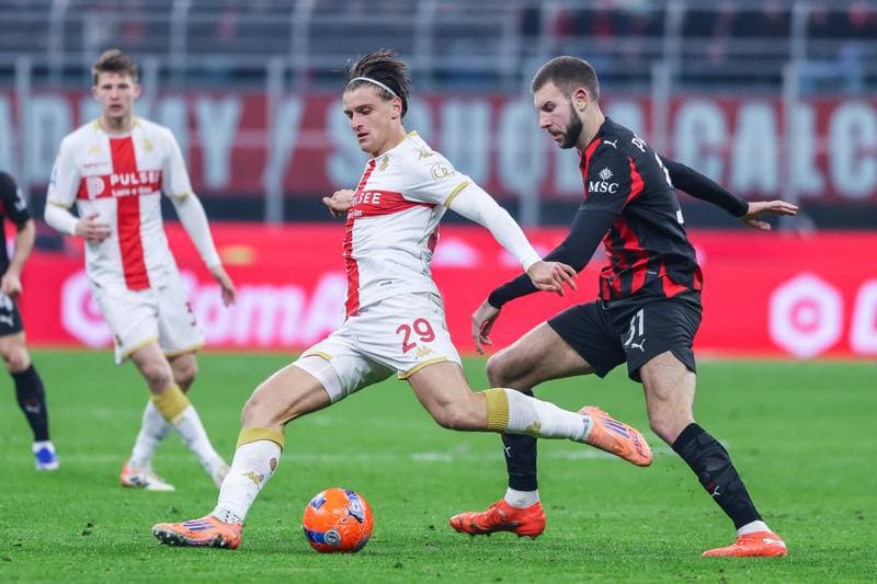 Football. Serie A. AC Milan - Genoa CFC. 08.01.2026