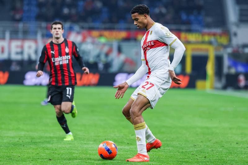 Football. Serie A. AC Milan - Genoa CFC. 08.01.2026