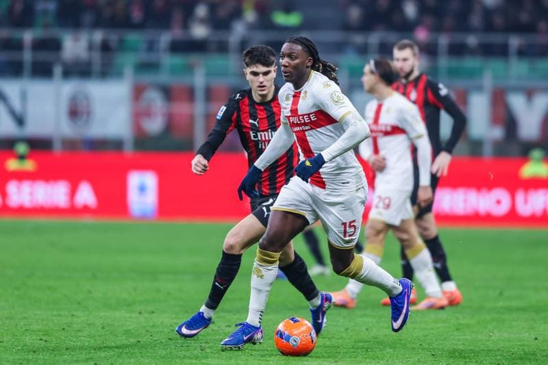 Football. Serie A. AC Milan - Genoa CFC. 08.01.2026