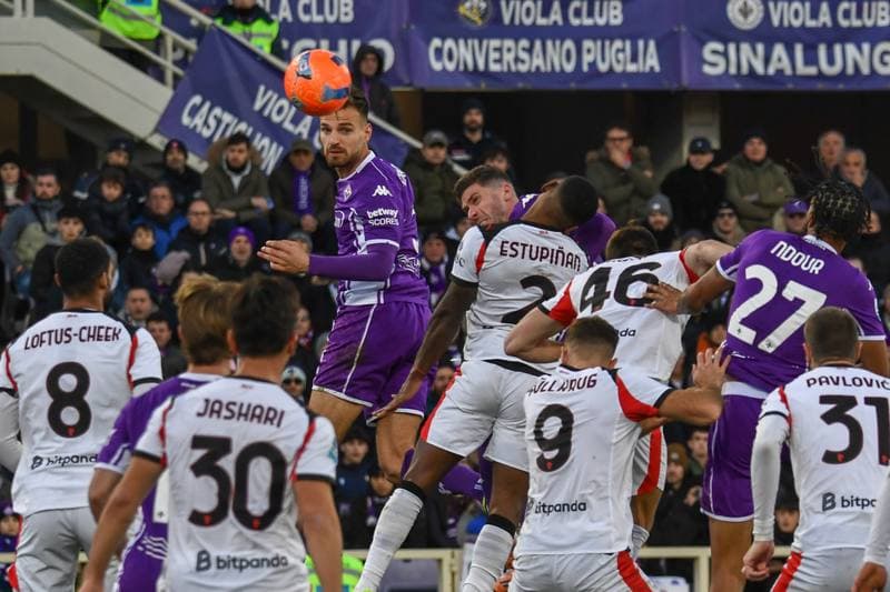 Football. Serie A. ACF Fiorentina - AC Milan. 11.01.2026