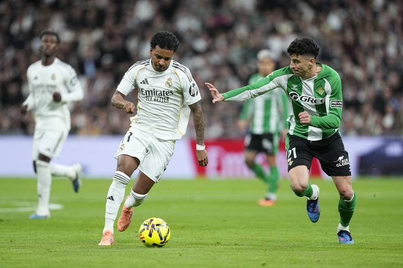 Football. La Liga. Real Madrid - Real Betis. 04.01.2026