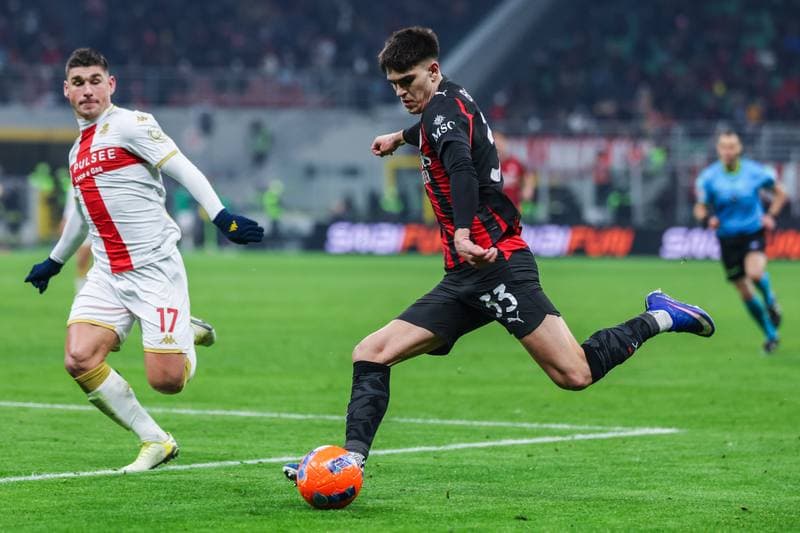 Football. Serie A. AC Milan - Genoa CFC. 08.01.2026