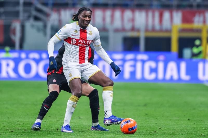 Football. Serie A. AC Milan - Genoa CFC. 08.01.2026