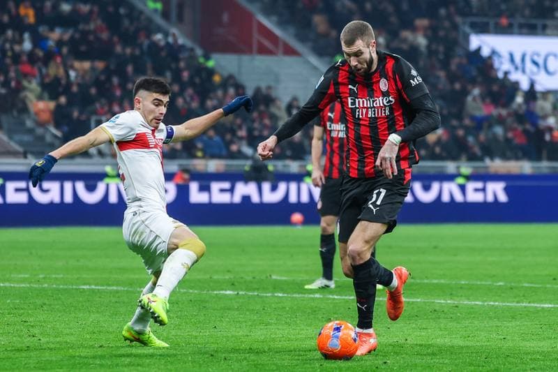 Football. Serie A. AC Milan - Genoa CFC. 08.01.2026
