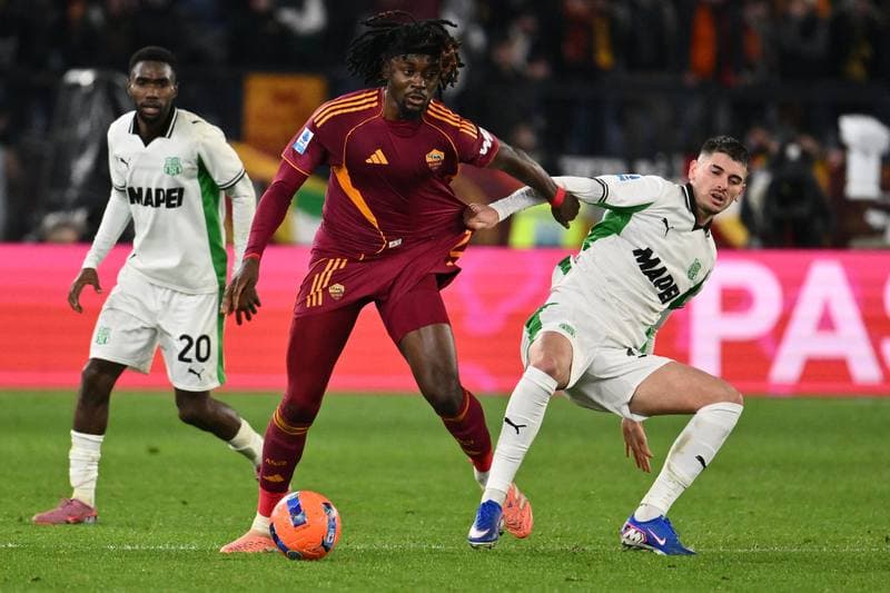 Football. Serie A. AS Roma - US Sassuolo. 10.01.2026