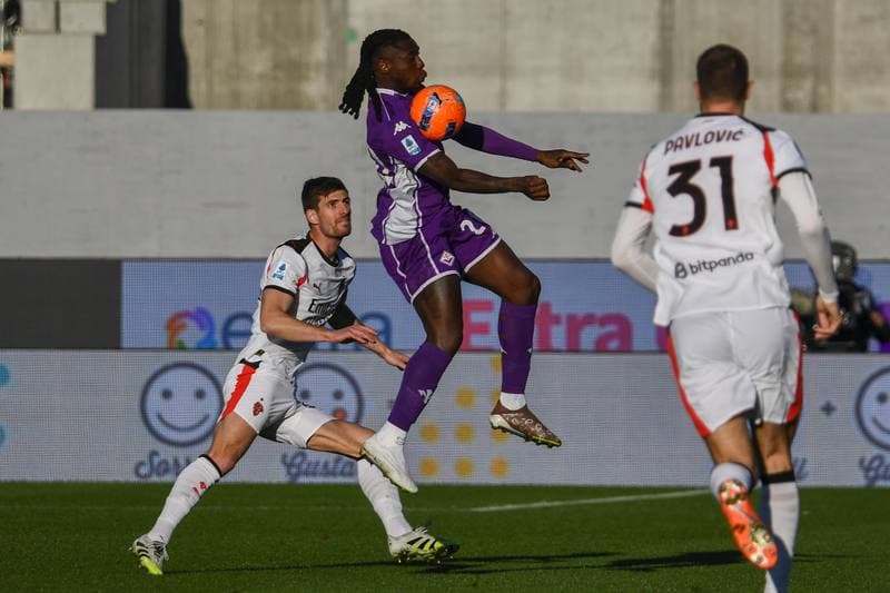 Football. Serie A. ACF Fiorentina - AC Milan. 11.01.2026