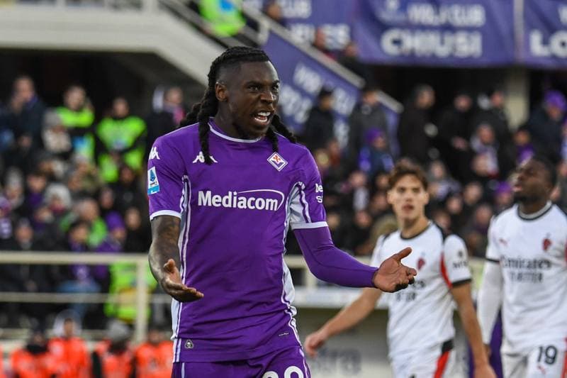 Football. Serie A. ACF Fiorentina - AC Milan. 11.01.2026