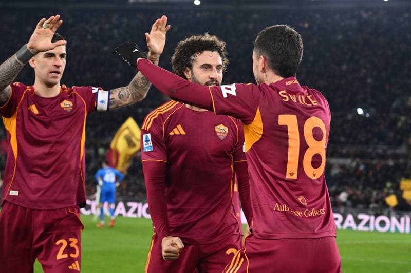 Football. Serie A. AS Roma - US Sassuolo. 10.01.2026
