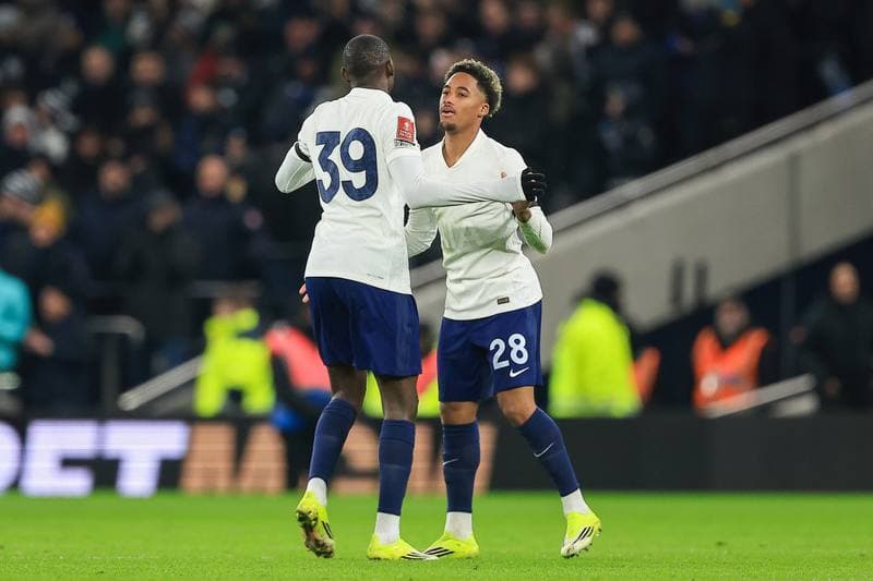 Football. FA Cup. Tottenham Hotspur - Aston Villa. 10.01.2026
