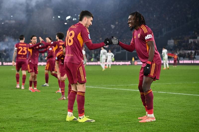 Football. Serie A. AS Roma - US Sassuolo. 10.01.2026