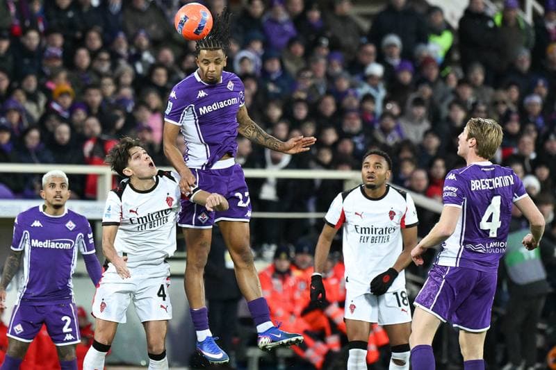 Football. Serie A. ACF Fiorentina - AC Milan. 11.01.2026