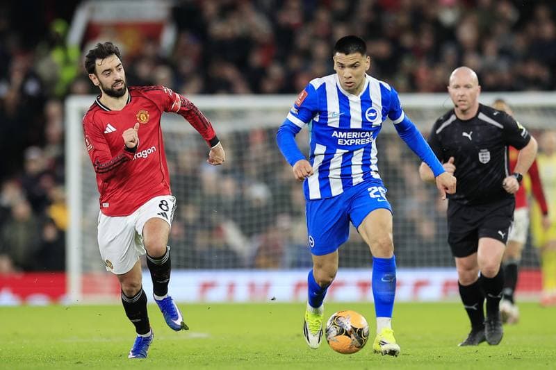 Football. FA Cup. Manchester United - Brighton. 11.01.2026