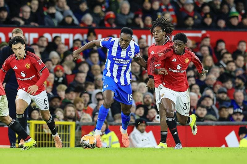Football. FA Cup. Manchester United - Brighton. 11.01.2026