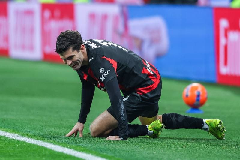 Football. Serie A. AC Milan - Genoa CFC. 08.01.2026
