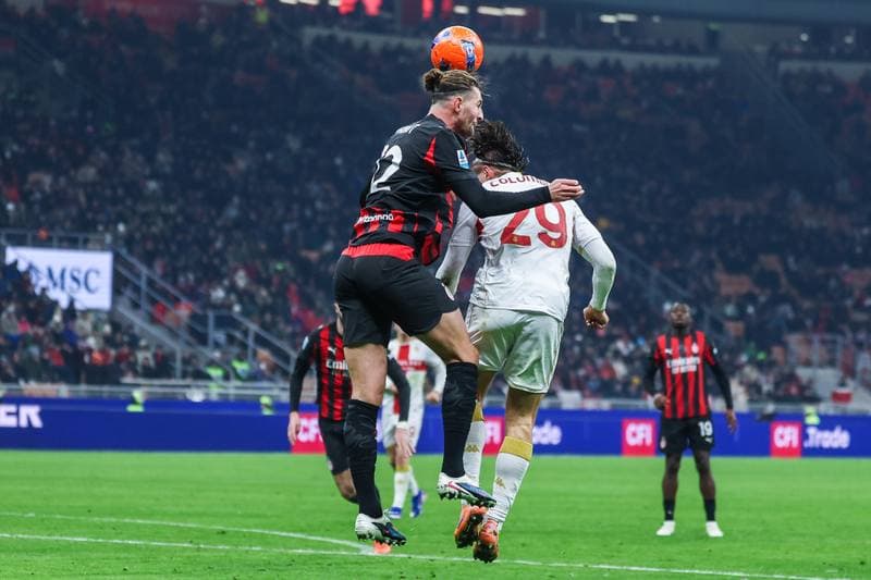 Football. Serie A. AC Milan - Genoa CFC. 08.01.2026