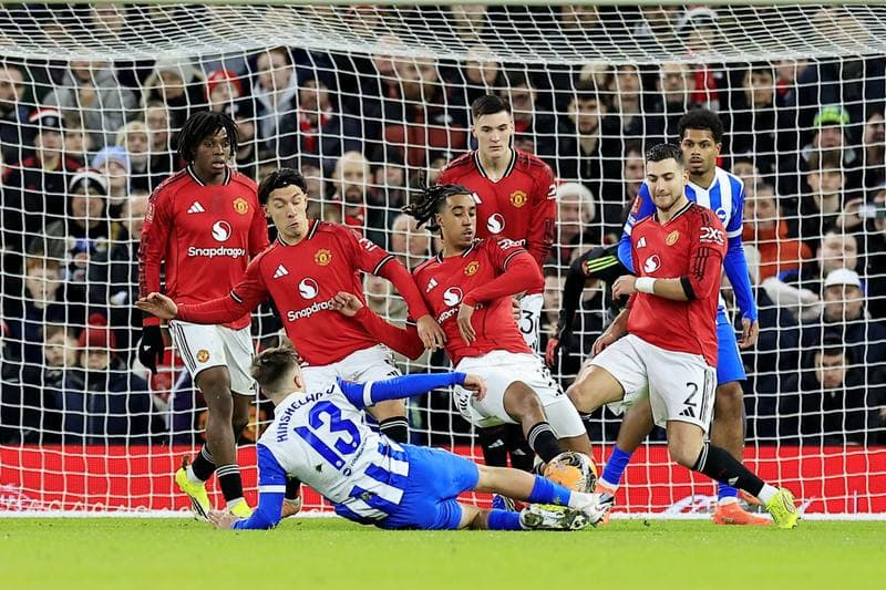 Football. FA Cup. Manchester United - Brighton. 11.01.2026