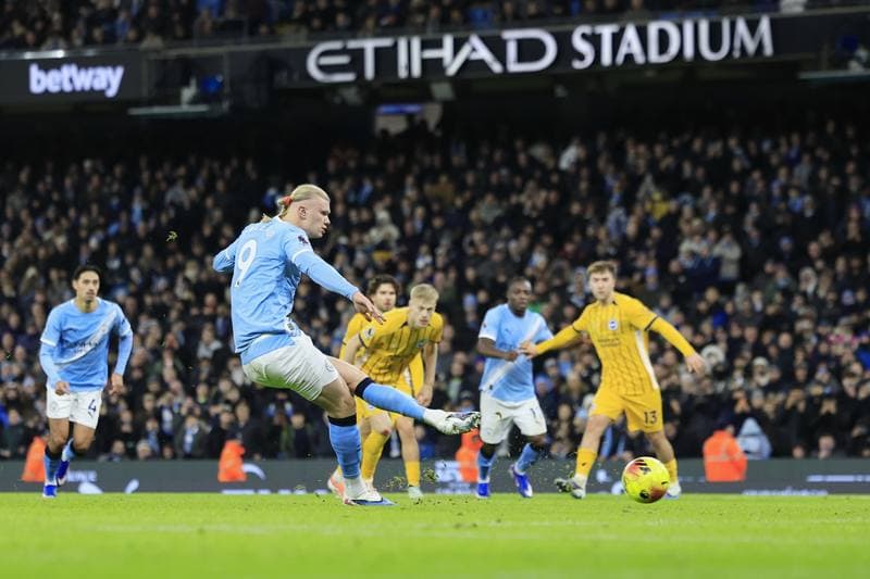 Football. Premier League. Manchester City - Brighton. 07.01.2026