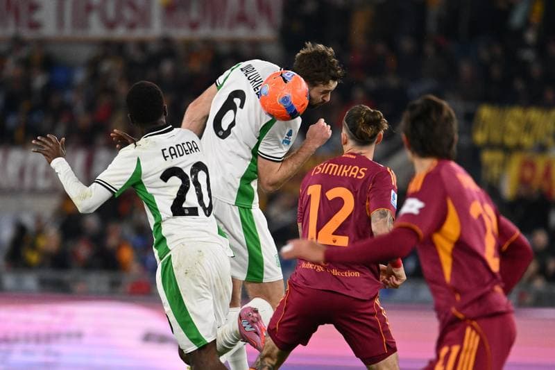 Football. Serie A. AS Roma - US Sassuolo. 10.01.2026