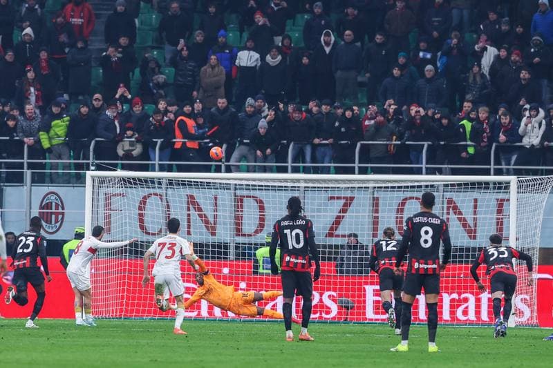 Football. Serie A. AC Milan - Genoa CFC. 08.01.2026