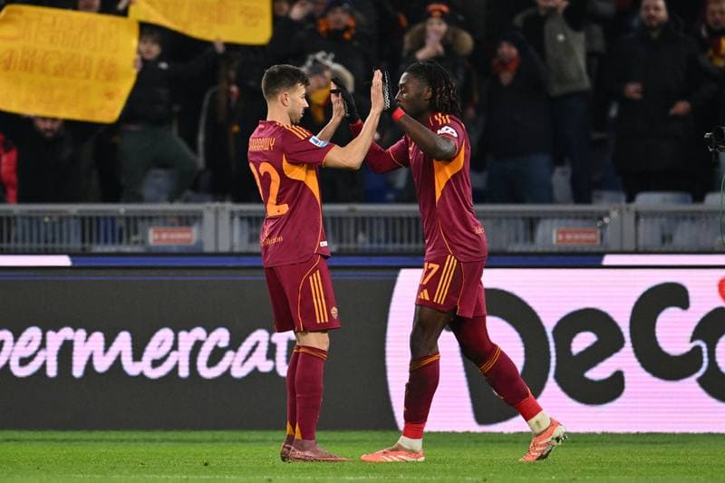 Football. Serie A. AS Roma - US Sassuolo. 10.01.2026