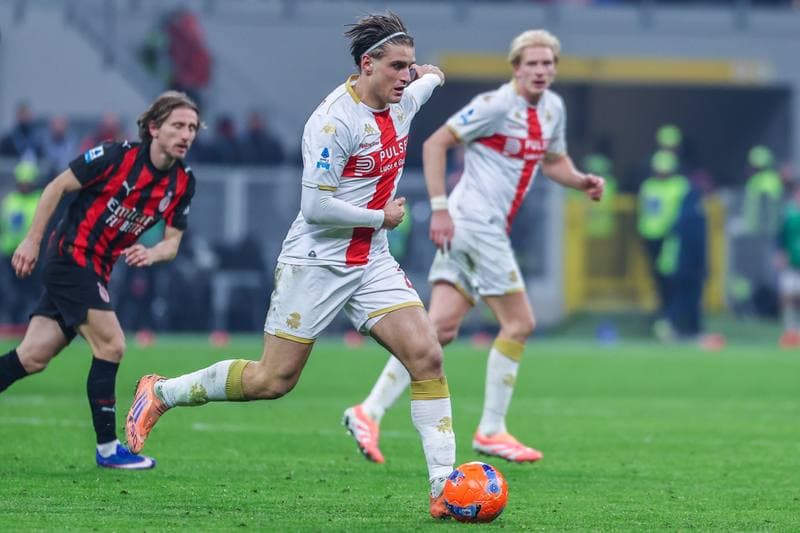 Football. Serie A. AC Milan - Genoa CFC. 08.01.2026