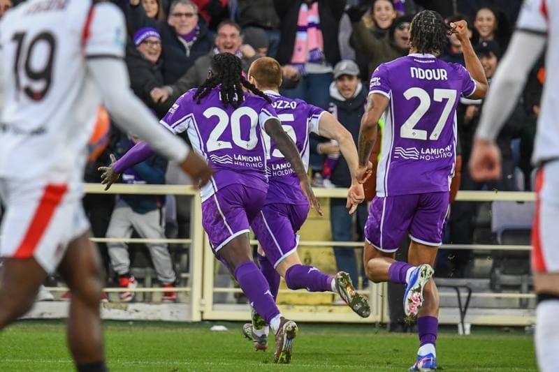 Football. Serie A. ACF Fiorentina - AC Milan. 11.01.2026