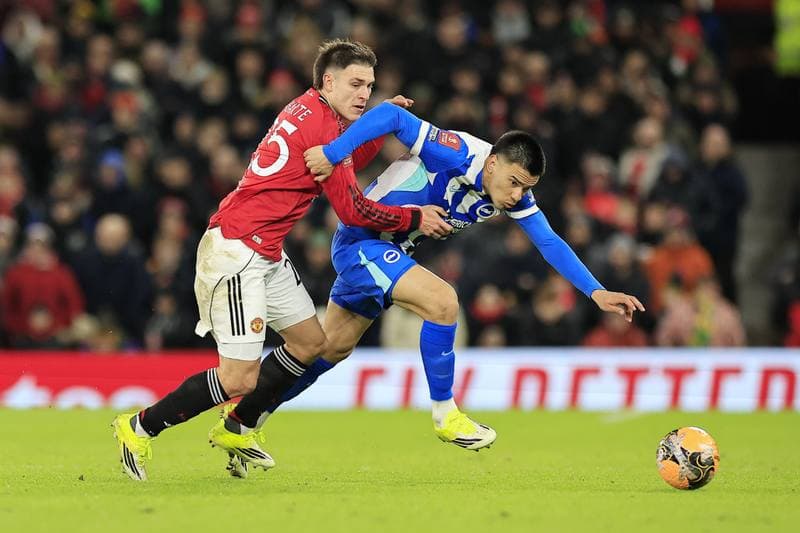 Football. FA Cup. Manchester United - Brighton. 11.01.2026