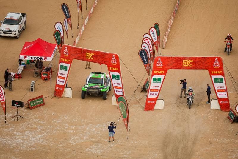 Motorsport. Dakar Rally. Stage 10. 14.01.2026