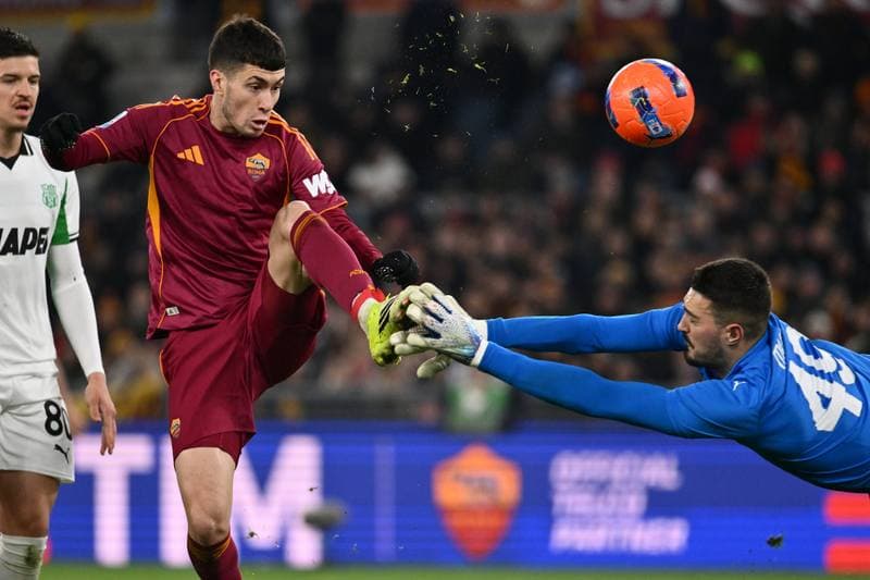Football. Serie A. AS Roma - US Sassuolo. 10.01.2026