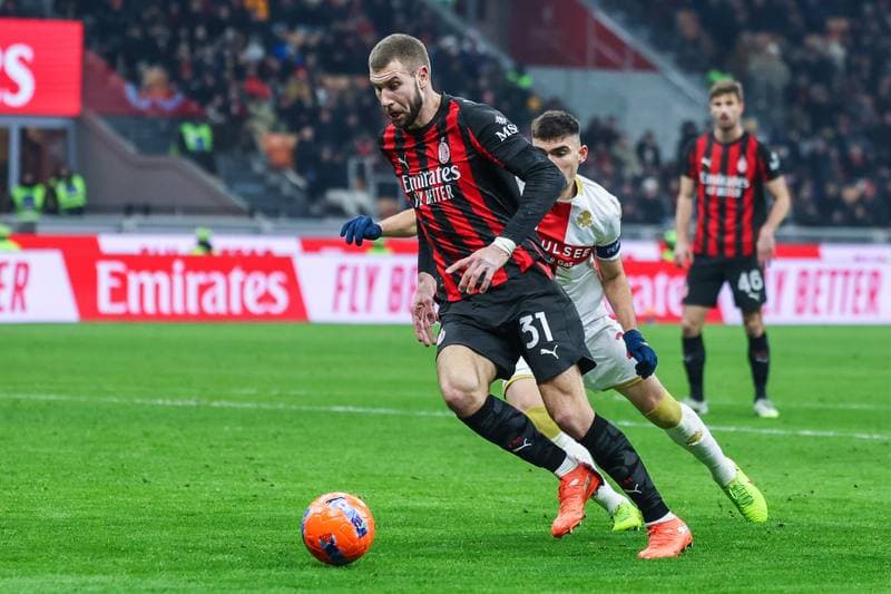 Football. Serie A. AC Milan - Genoa CFC. 08.01.2026
