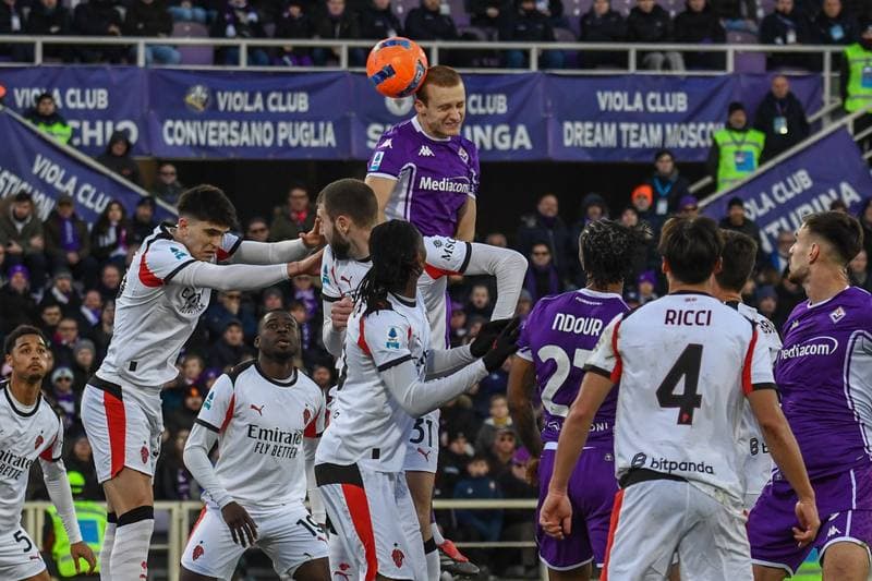 Football. Serie A. ACF Fiorentina - AC Milan. 11.01.2026