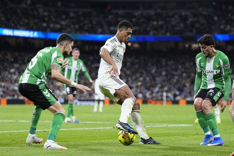 Football. La Liga. Real Madrid - Real Betis. 04.01.2026