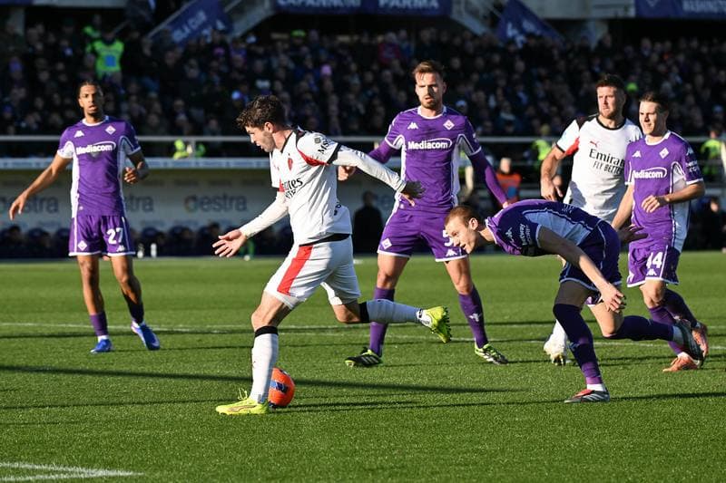 Football. Serie A. ACF Fiorentina - AC Milan. 11.01.2026