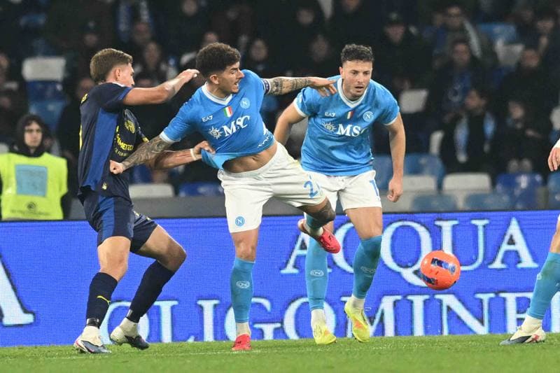 Football. Serie A. SSC Napoli - Parma Calcio. 14.01.2026
