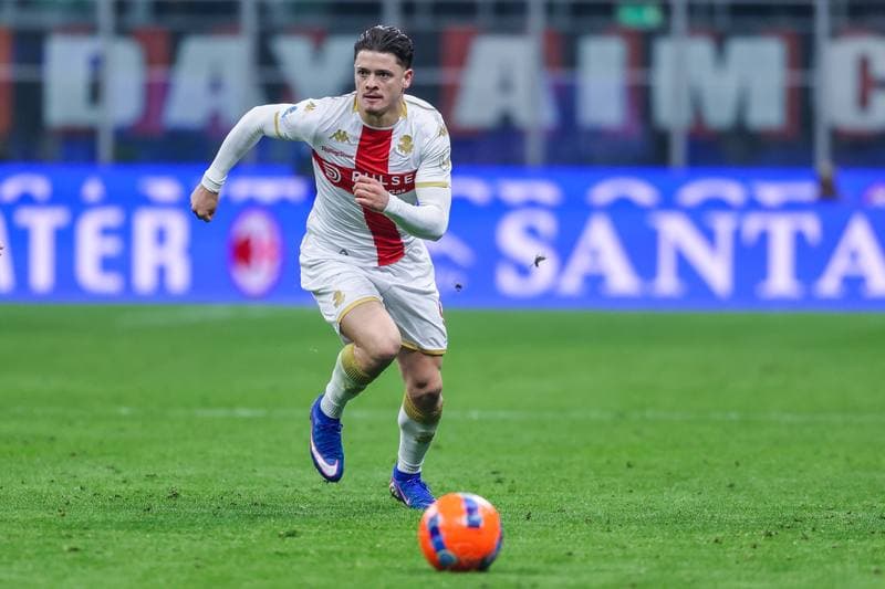 Football. Serie A. AC Milan - Genoa CFC. 08.01.2026