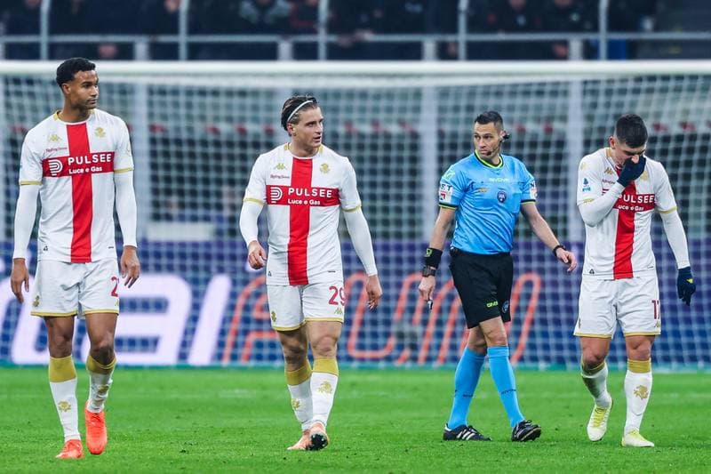 Football. Serie A. AC Milan - Genoa CFC. 08.01.2026