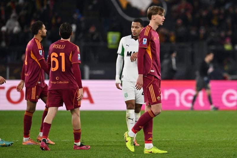 Football. Serie A. AS Roma - US Sassuolo. 10.01.2026